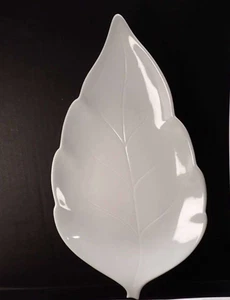 SELTEN MAKELLOSE blattformige Platte französische Landschaft Mikasa 15 1/4 Zoll - Bild 1 von 4