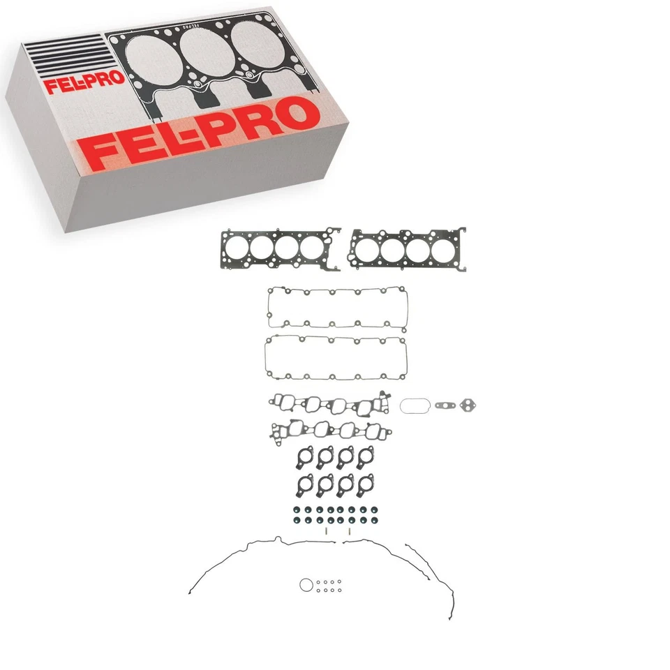 Комплект прокладок головки блока цилиндров двигателя Fel-Pro для 2003 Ford E-450 Super Duty 5,4 л V8 - Изображение 1 из 1