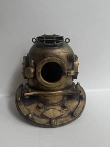 Taucherhelm Metall Dekoration Dekor Distressed 7,5" Steampunk Büro Strand - Bild 1 von 13