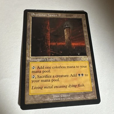MTG Magic the Gathering Phyrexian Tower (322/356) Urza's Saga - Image 1 of 4