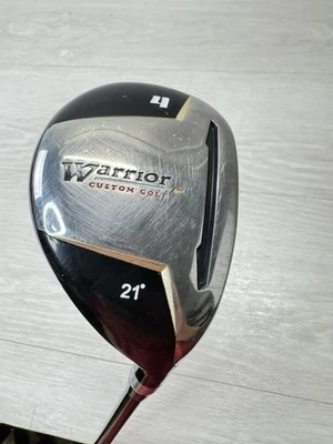 Warrior Custom Golf 4 Wood 21 * Active Channel Right Handed 38.5" - Image 1 of 4
