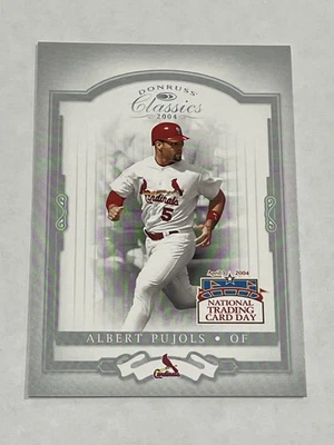 2004 National Trading Card Day - Albert Pujols - St. Louis Cardinals - Image 1 of 2