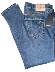 TRUE RELIGION ROCCO BIG T RELAXED SKINNY 700406 JEANS 32 X 32 - Picture 1 of 3