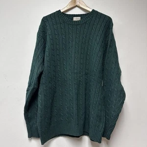 LL Bean Herren XXL Tall 2XLT Langarm Zopfmuster Pullover Pulli - Bild 1 von 4
