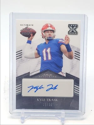 KYLE TRASK 2021 LEAF ULTIMATE DRAFT XRC ROOKIE AUTOGRAPH RC AUTO /99 Q5668 - Image 1 of 2