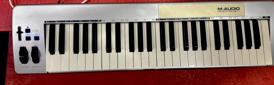M-Audio Keystation 49e USB 49-Key MiDi Keyboard Controller Tested Works - Image 1 of 4