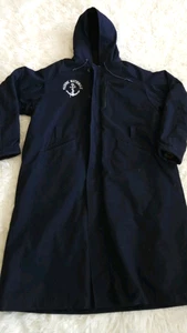 Rare Vintage 1985 Marine Nationale Giga Sport Deck Coat Jacket Long Heavy Duty - Picture 1 of 4