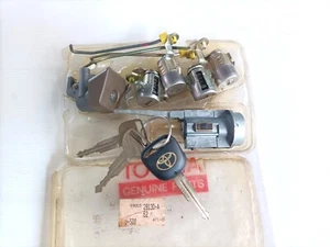 Nos/Japan Cylinder 3 Keys Set Lock For TOYOTA ESTIMA PREVIA TARAGO 1991-1996 - Picture 1 of 7