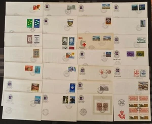 Iceland 1960/1985 ☀ Lot of FDC - 76 pcs - Picture 1 of 3