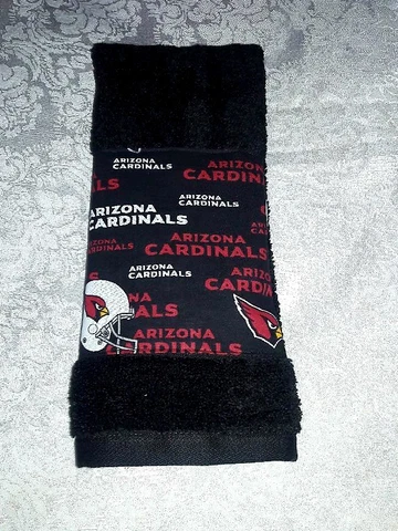Arizona Cardinals Towel Handmade  GREAT GIFT!!! GREAT FOR GOLF BAGS AND BARS Cover