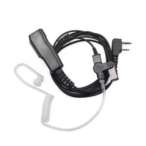 FBI Earpiece Headset Long PTT Mic for Baofeng BF-UVB3 Plus GT-3 MarkII UV-B5 - Picture 1 of 9