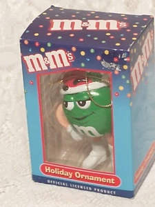 M&M's Figur Holiday Christbaumschmuck grün tbleu1 - Bild 1 von 11