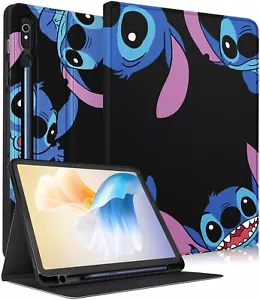 Funda Samsung Galaxy Tab S9 11 pulgadas/S9 Fe 5G 10,9 pulgadas dibujos animados (negro, puntada) - Imagen 1 de 6