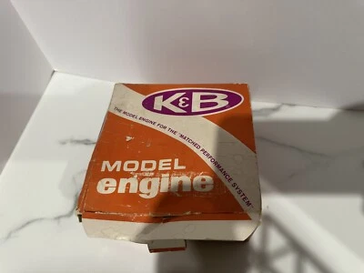 K&B 8011 .40 w/Irvine Carburator RC airplane engine new in box - Image 1 of 4