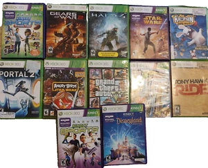 Lot 12 Xbox 360 Shooter Action Games, Grand Theft, Rayman, Halo, Tony Hawk, MORE - Picture 1 of 5