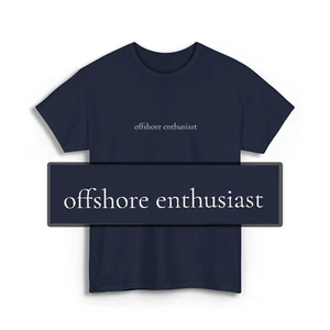 Lustiges besticktes T-Shirt - Minimalist Finance Offshore Enthusiast Satire Tee - Bild 1 von 25