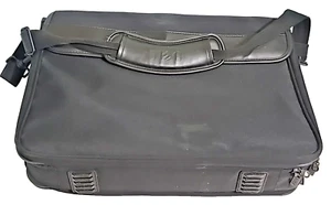 Dell Laptop Computer Carrying Case 17 Inch Bag Black With Shoulder Strap - Picture 1 of 13