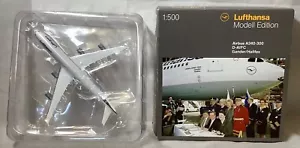 Herpa Luftansa Airbus A340-300 D-AIFC Gander/Halifax 1:500 Limited Ed Modell - Bild 1 von 4