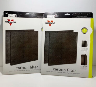 2 Vornado Replacement Disposable Carbon Filter 2-Pack MD1-0023 Genuine NEW - Image 1 of 3