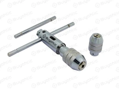 Ratchet Type Tap Wrench with Interchangeable Heads Set Capacities(USA FULFILLED) - Image 1 of 2