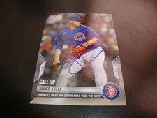 Javier Assad Chicago Cubs IP Autograph Auto signed 2022 Topps Now Call-up card