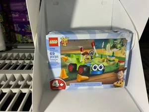 Retired LEGO Toy Story 4 Woody & RC 10766 Disney Pixar 69 Piece Distress Box - Picture 1 of 3