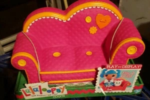Lalaloopsy COUCH rosa mit orangem Besatz volle Puppengröße neu - Bild 1 von 1