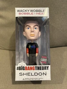 The Big Bang Theory Sheldon Batman HMV Exclusive Wacky Wobbler Bobble Head Funko - Picture 1 of 6