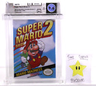 Super Mario Bros 2 II SMB2 New Sealed Nintendo NES WATA Grade 9.6 A+ Oval Seal