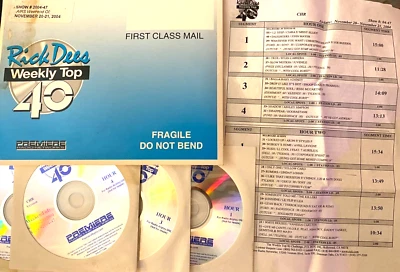 11/20/04 RICK DEES TOP 40: NELLY, BOWLING FOR SOUP, TRICK DADDY, GOOD CHARLOTTE - Image 1 of 2