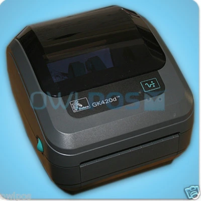 Zebra GK 420d Ethernet & USB Thermal Shipping Label Barcode Printer UPS GK420d - Image 1 of 4