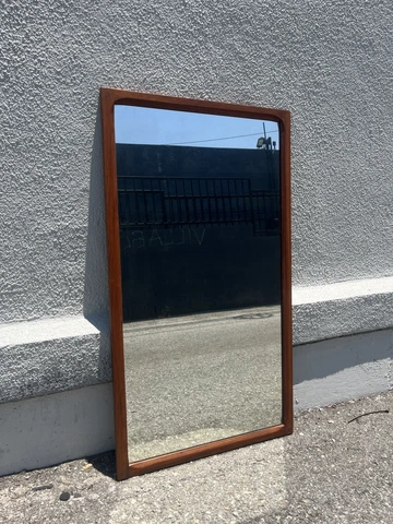 Kai Kristiansen Aksel Kjersgaard Danish Rosewood Mirror Mid Century Modern #166 Cover