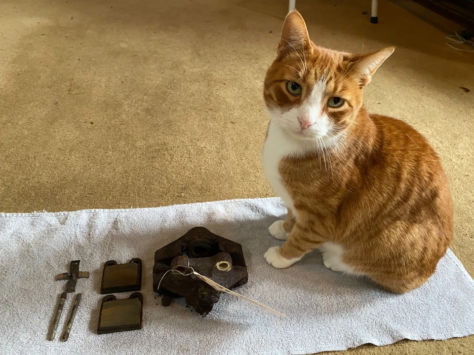 Brake Caliper Core-Left Rear Saab 900 1979-87 - Image 1 of 4