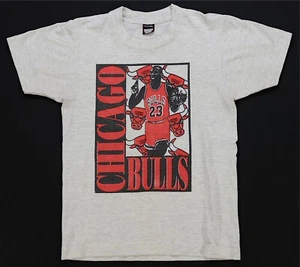 Rare Vintage SCREEN STARS Michael Jordan Chicago Bulls T Shirt 90s Youth 14-16 - Picture 1 of 12