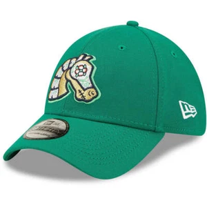 Charlotte Knights MiLB Day Copa Caballeros New Era Stretch Fit Hat M/L Green - Picture 1 of 7