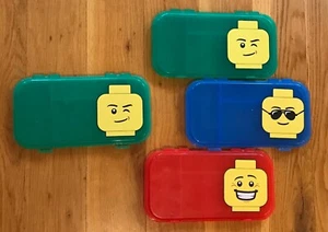 Lego Minifigur Aufbewahrung Organizer Koffer Druckknöpfe geschlossen - Bild 1 von 3