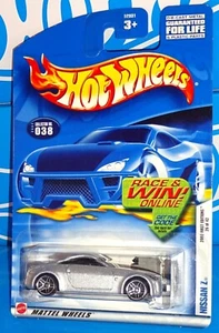 Hot Wheels 2002 First Editions 26/42 #38 Nissan Z Mtflk Silver w/ PR5s - Picture 1 of 2
