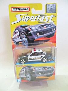 MATCHBOX SUPERFAST 28 'FORD FALCON POLICE CAR'. Ltd Ed. MIB/BOXED/CARDED - Picture 1 of 5