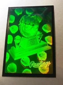 3 DIFFERENT RAWLINGS HOLOGRAM GOLD GLOVE LIMITED 1991 SILVER STAR BASEBALL CARDS