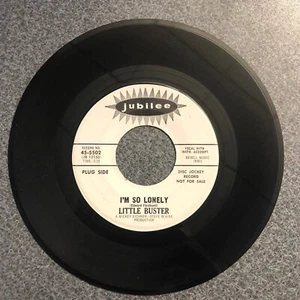 LITTLE BUSTER Vinyl 45 RPM Record JUBILEE 45-5502 PROMO VG+ Soul Funk - Picture 1 of 2