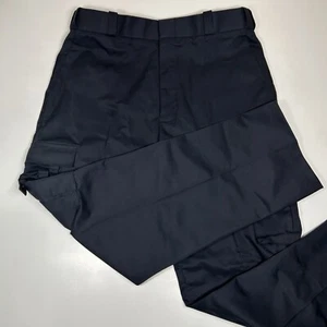 NEW Tact Squad 7011 EMS/EMT Poly Cotton Cargo UTILITY PANTS SIZE 38R NAVY Blue - Picture 1 of 8