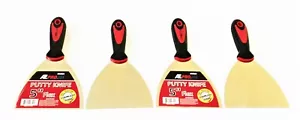 4 ATE PRO 5" FLEXIBLE STAINLESS STEEL PUTTY KNIFE KNIVES SCRAPERS DRYWALL 93524 - Picture 1 of 1