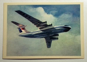 1979 Soviet CCCP Ilyushin Il-76 Aviation card - Picture 1 of 2