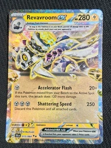 Revavroom ex 015/064 Shrouded Fable Ultra Rare Pokemon Card NEAR MINT NM - Picture 1 of 2