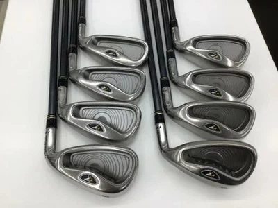 TaylorMade R7 Iron Set 5-9,Pw,Aw,Sw 8pc Flex Stiff REAX 60 PLUS Graphite - Image 1 of 4