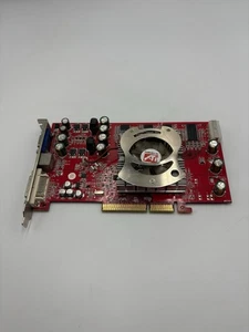 Carte graphique vidéo ATI Radeon 9800 Pro 256 Mo AGP8X TV-OUT DVI #3261 - Photo 1/9