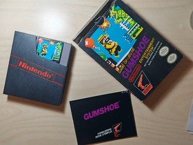Gumshoe Nintendo NES Pal A GBR/ITA scatola e libretto francesi a marchio BANDAI