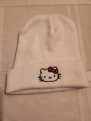 Gorro bordado Hello Kitty - blanco Foto 1 de 2