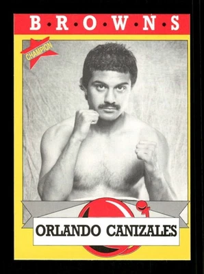 1993 Brown's Boxing card 8 Orlando Canizales NM to NMMT BXCP55 - Image 1 of 2