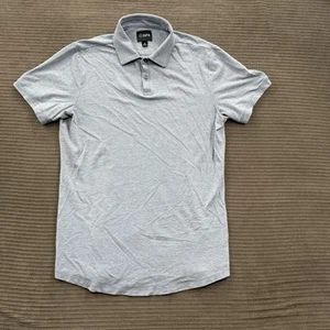 Cuts Clothing Poloshirt Herren Mittelblau Pima Baumwolle Golf Golf Freizeit. - Bild 1 von 9